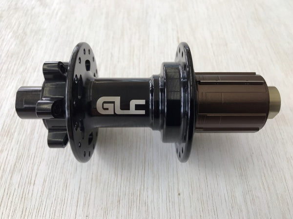 GLcomponents リアハブ 142mm×12 32H ブラック 軽量!高剛性! – OVERRIDES